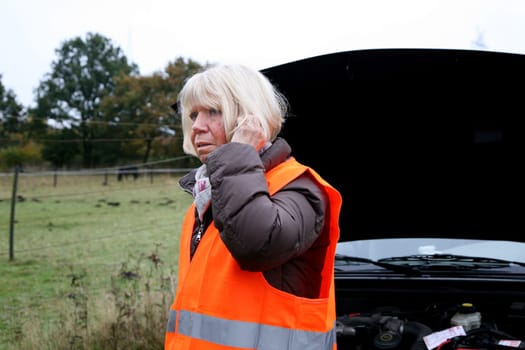 Senior citizen gets the ADAC
