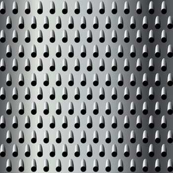 Background texture for a cheese grater, seamless pattern