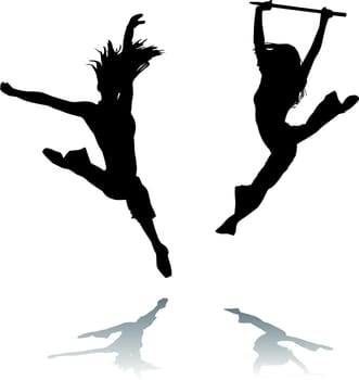 Jump teenagers