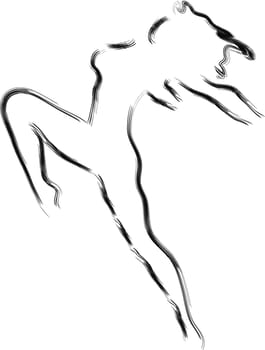 Abstraction of the female body