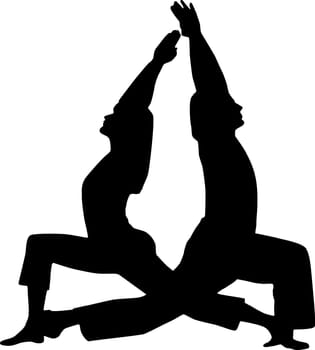 Couple yoga