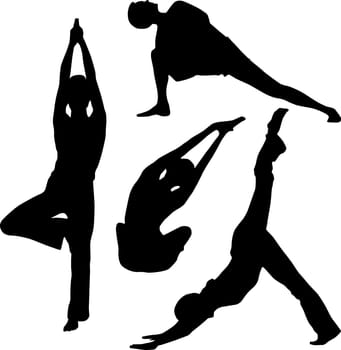 Yoga and stretching