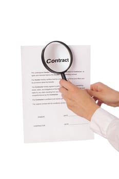 The new worker seeking inconvenient features of contract