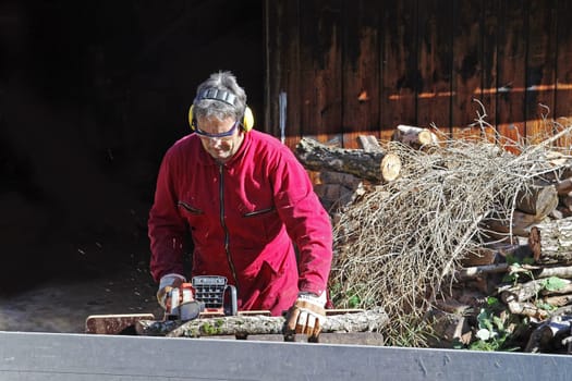 Wood saws for the winter