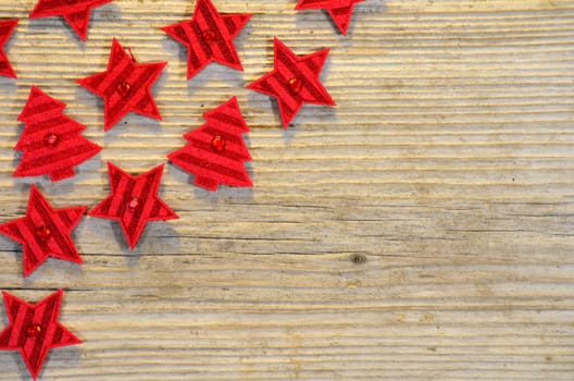 Christmas Wooden Heart Star