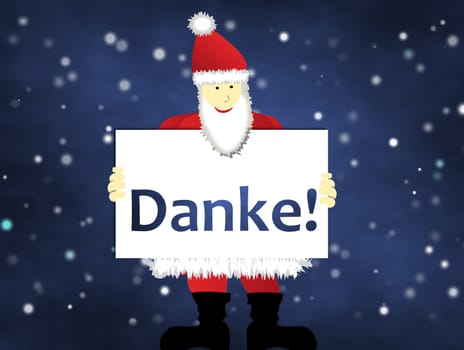Santa Claus says thank you