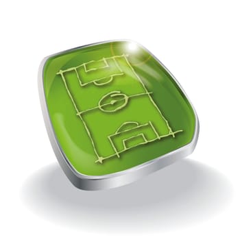 Soccer Field Button