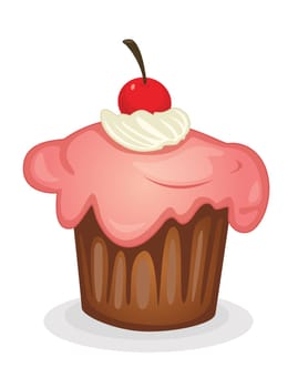 Food illustration on white background
