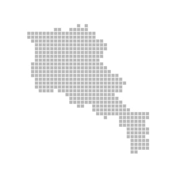Map of pixels: Armenia