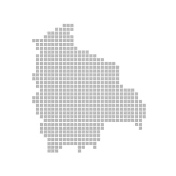 Map of pixels: Bolivia