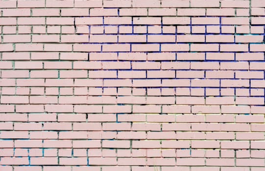 Clean old Pink Brick Wall for design