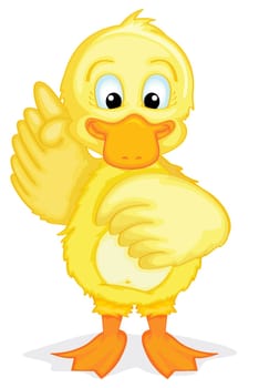 duck illustration on a white background