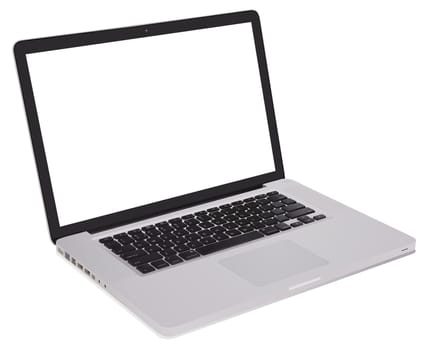 detailed open notebook computer illustration