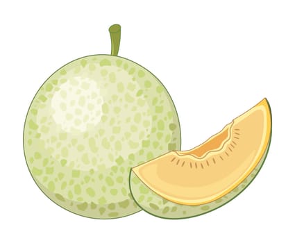 Illustration of friut on a white background