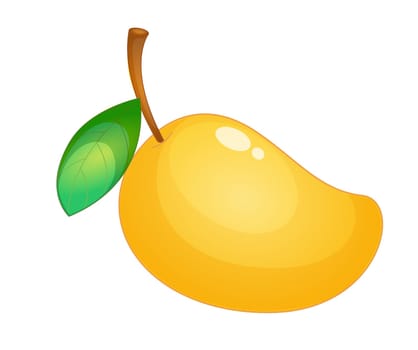 Illustration of friut on a white background