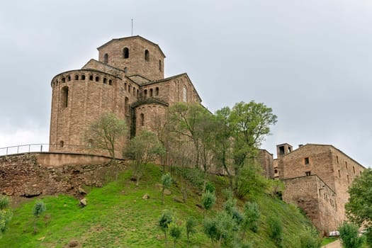Parador de Cardona, a 9th Century medieval hillside Castle, near Barcelona, Catalonia, Cardona, Spain