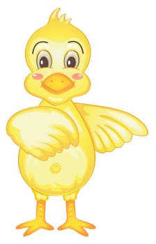 duck illustration on a white background