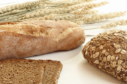 different types of bread