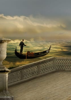 Gondolier`s magic course
