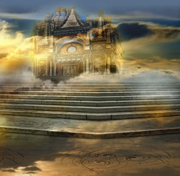 Aerial castle