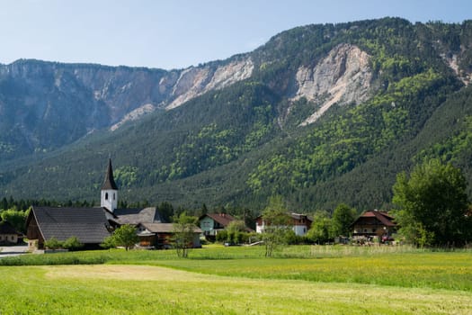 A small village in the valley of the river Gail in Carinthia/Austria.