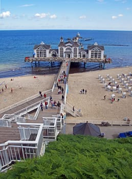 Seebrücke Sellin Rügen Deutschland / Pier Sellin Rugia Germany