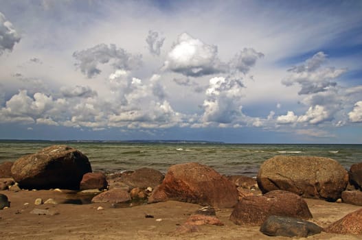 Ostseestrand Rügen Deutschland / Baltic Sea beach Rugia Germany