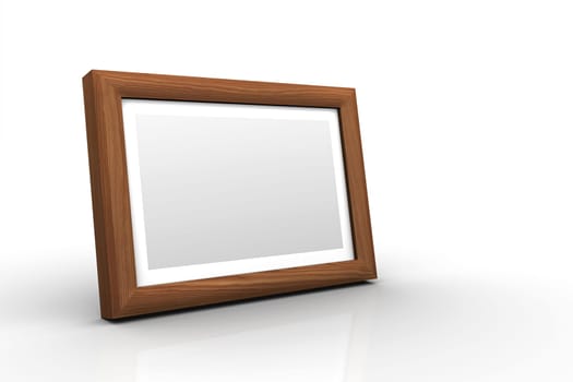 3D Wooden Photo Frame - Larch (European)