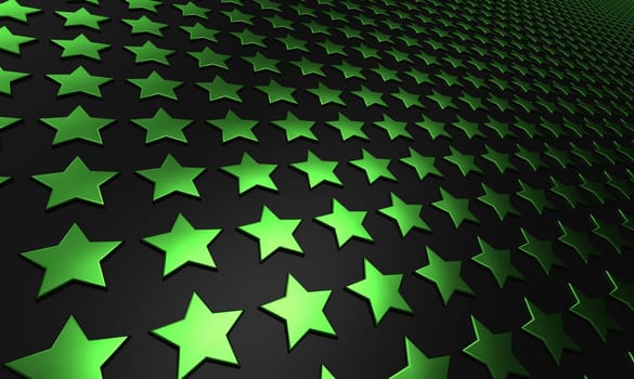 Star Matrix Background - Green Black 16