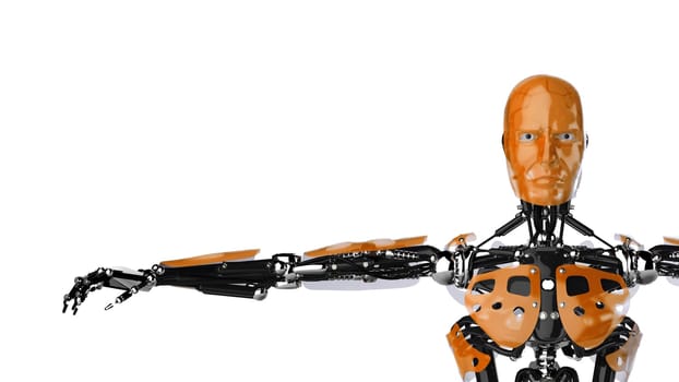 Orange Cyborg