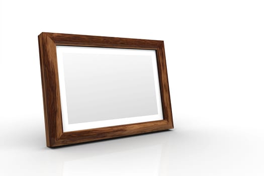 3D Wooden Picture Frame - Oak Copper
