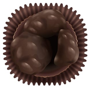 illustration of a chocos on a white background