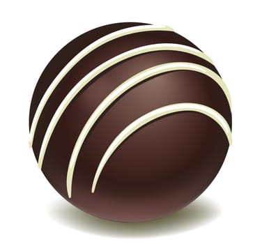 illustration of chocos on a white background