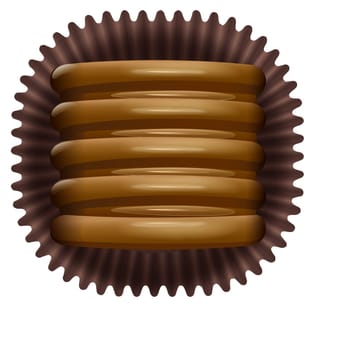 illustration of a chocos on a white background