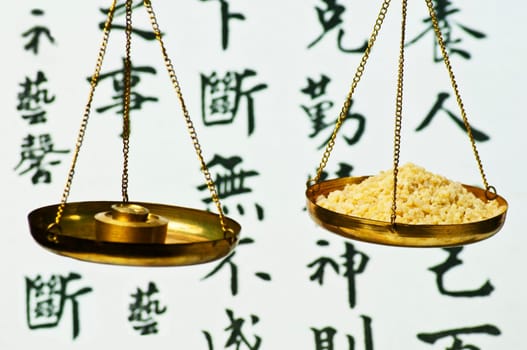 Incense on the scales