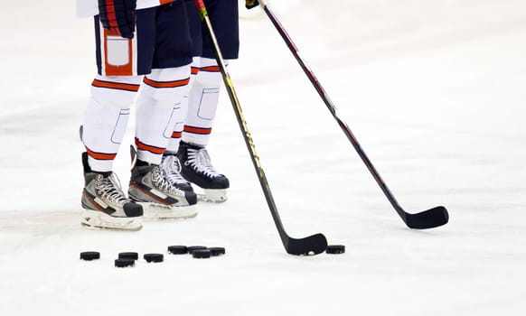 ice hockey players