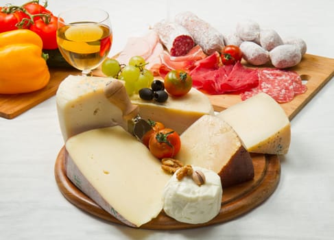 cheese and cold cuts