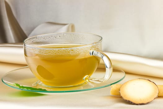 Tea with pastries