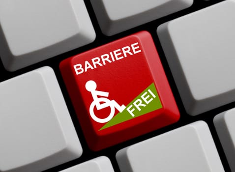 Barrier-free online