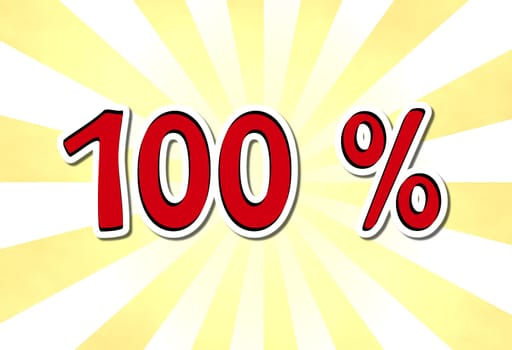 100 percent