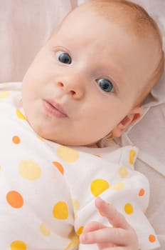 Portratit of Cute Toddler Baby
