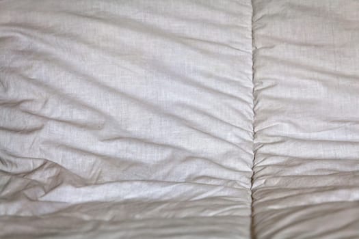 horizontal take though may apply in any orientation, generic white stitched bed linen texture taken at a studio in Bangalore, India