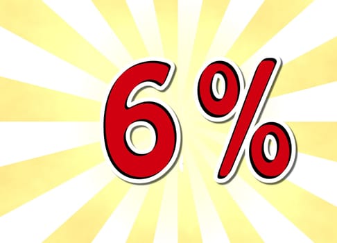 6 percent
