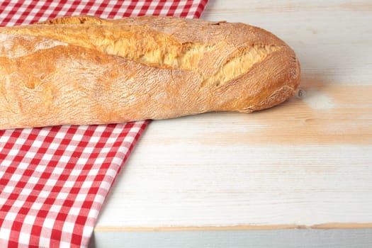 Baguette pane rustica