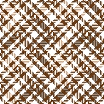 Christmas Bell on Plaid Tablecloths Pattern - Endless