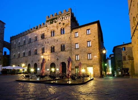 Ancient village Volterra in Tuscany - Italy