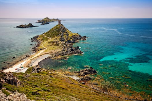 The sanguinaires islands in Corsica - France
