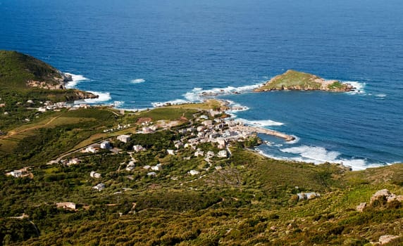 Centuri city, Corsica - France