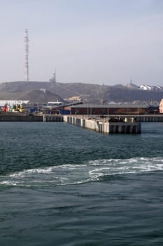 Heligoland from the sea