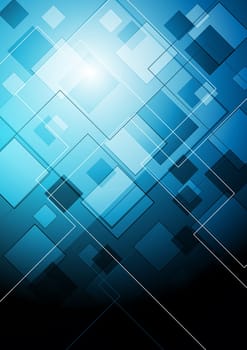 Blue technology design. Vector background eps 10